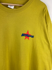 Supreme FW19 Money Power Respect Acid Yellow Tee