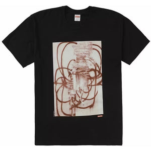 Supreme FW21 Christopher Wool 2001 Black Tee
