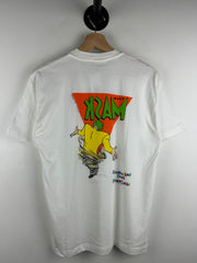 Vintage 90s The Mask Cinnamon Toast Crunch Movie Promo White Tee