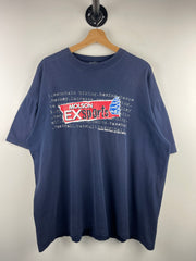 Vintage 90s Molson EX Beer Navy Tee