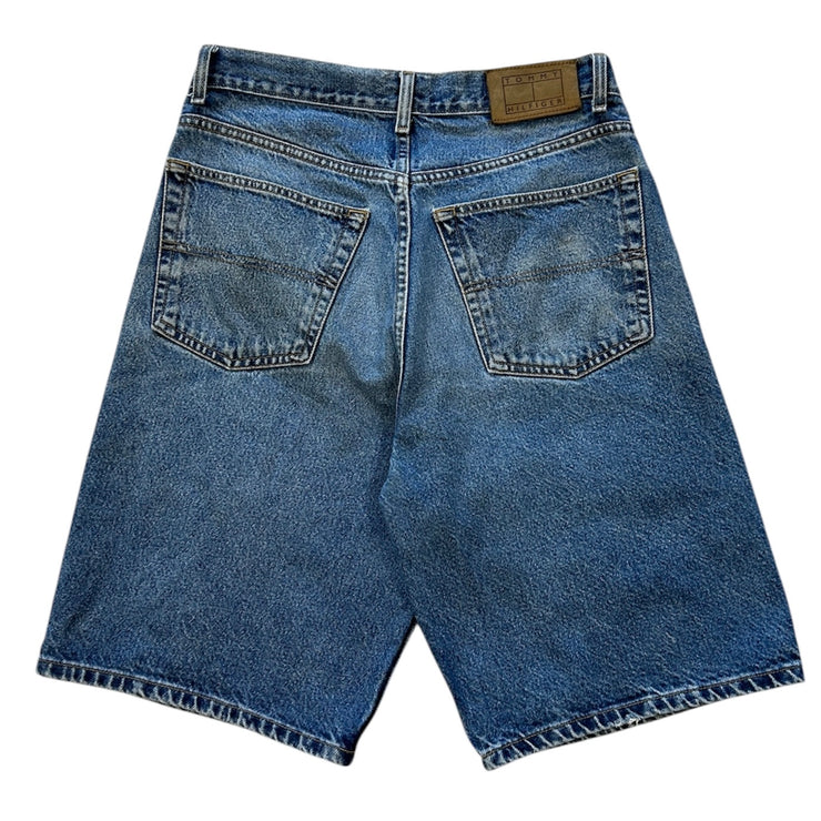 Vintage Tommy Hilfiger Blue Denim Baggy Shorts
