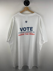Vintage Phat Farm Run DMC Rev Run White Rap Tee