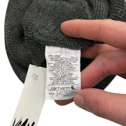 Vintage Carhartt Patch Charcoal Grey Beanie