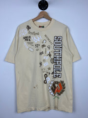 Vintage Y2K South Pole Cream Tee