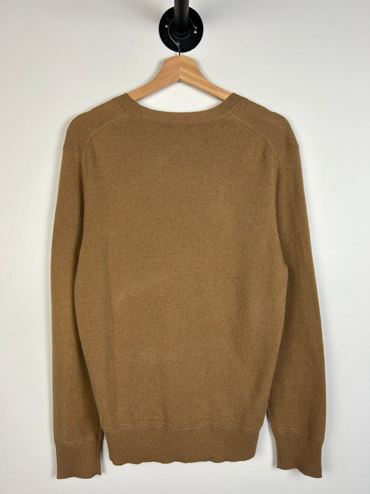 Burberry Brown Cashmere Knit Sweater