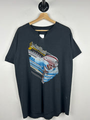 Vintage 80s Judas Priest Turbo Lover Black Tee