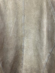 Vintage 90s Outback Faded Brown Leather Bomber Jacket