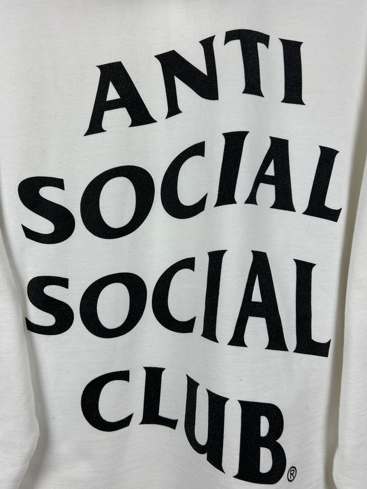 Anti Social Social Club SS21 Hello Goodbye White Hoodie
