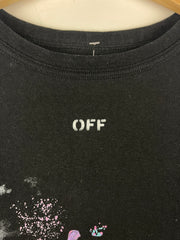 Off White Galaxy Brushed Arrows Black Tee