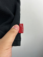 Vintage Guess Ribbed Blank Black Tee