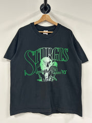 Vintage 1993 Sturgis Black Hills Rally Black Tee