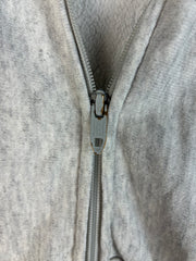 Vintage 80's Army Talon Zipper Grey Zip Up Hoodie