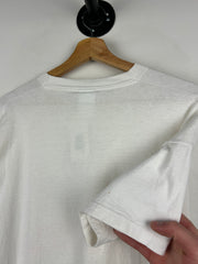 Vintage 90s Maxell Take Your Music To The Max Promo White Tee
