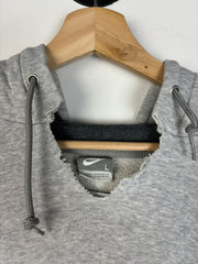 Vintage Nike Mini Swoosh Grey Hoodie