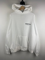Fear Of God Essentials Photo White Hoodie