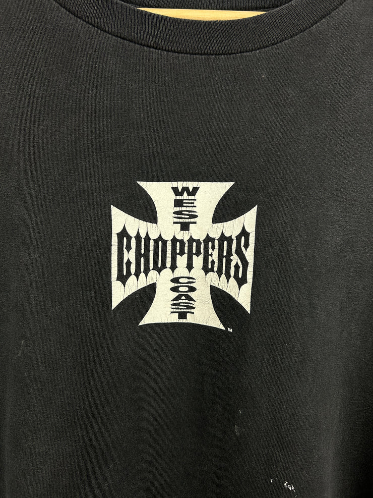 Vintage West Coast Choppers Long Beach Black Long Sleeve