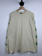 Stussy Skateboarding Cream Long Sleeve