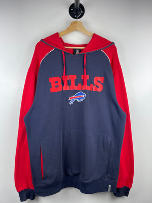 Vintage NFL Reebok Buffalo Bills Navy & Red Hoodie