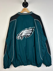 Vintage NFL Philadelphia Eagles Green Pullover Windbreaker