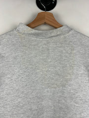 Vintage 90s Dog Art Grey Crewneck