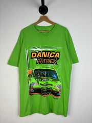 Vintage Nascar Danica Patrick Green Tee