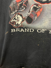 Vintage 90s NHL Buffalo Sabres Black Cut Off Tank Top