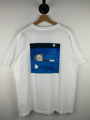 Kaws Swimming White Tee