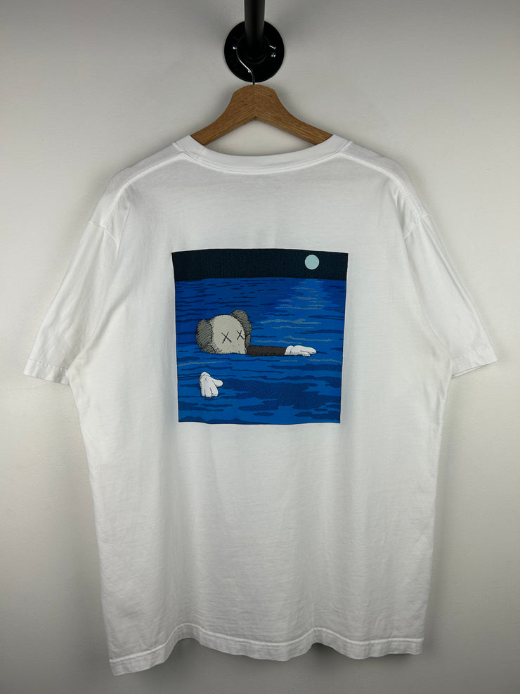 Kaws Swimming White Tee