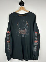 Vintage 90s Harley Davidson Alberta Black Long Sleeve