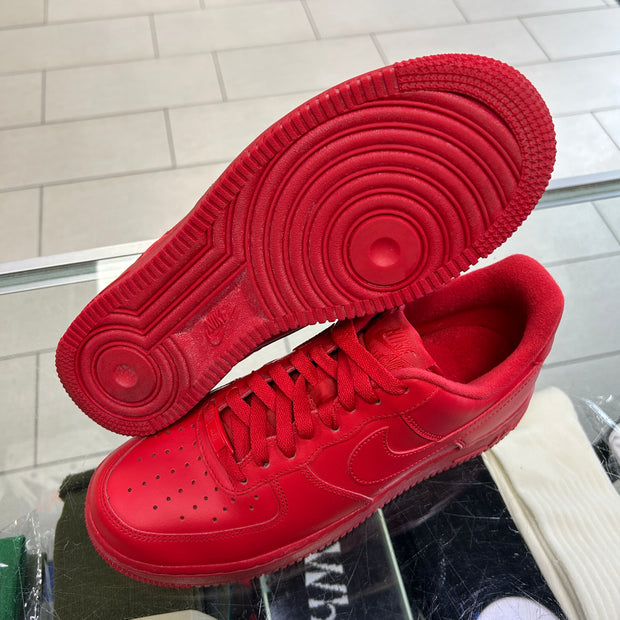 Nike Air Force 1 Low Triple Red