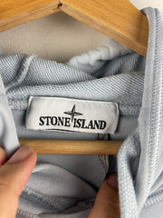 Stone Island Patch Baby Blue Hoodie