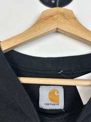 Vintage 90's Carhartt Thermal Lined Black Crewneck