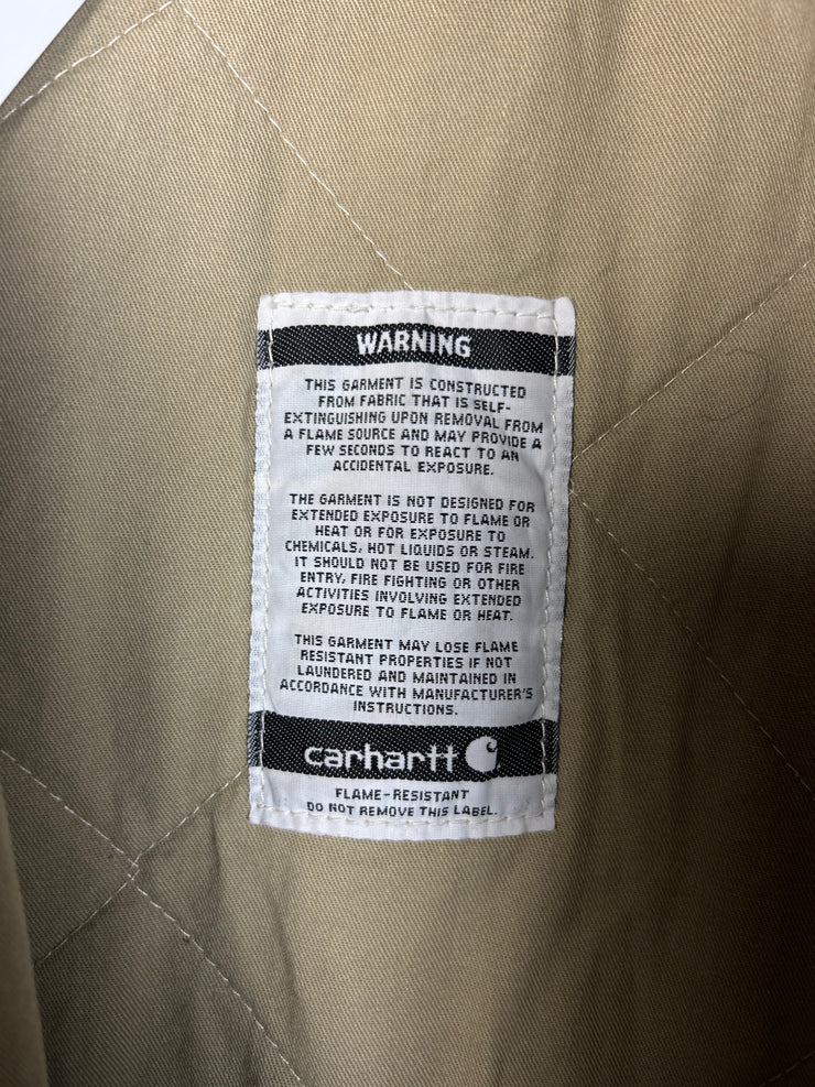 Vintage Y2K Carhartt Arctic Flame Resistant Navy Jacket FRC066 DNY