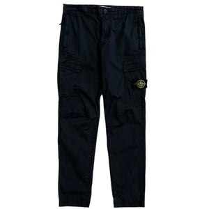 Stone Island RE-T Black Cargo Pants