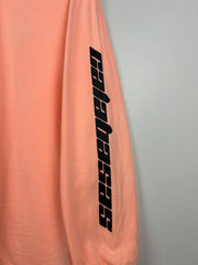Adidas Yeezy Calabasas Neon Orange Long Sleeve