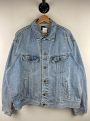 Vintage 90s Lee Blue Denim Trucker Jacket