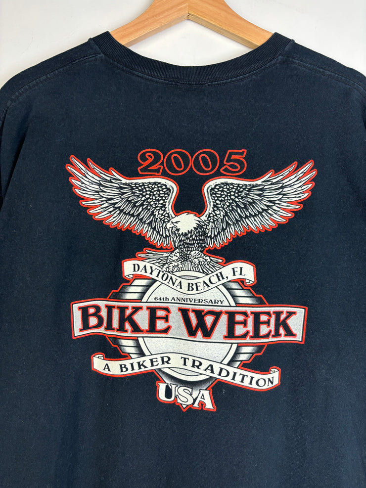 Vintage 2005 Bike Week Daytona Black Tee