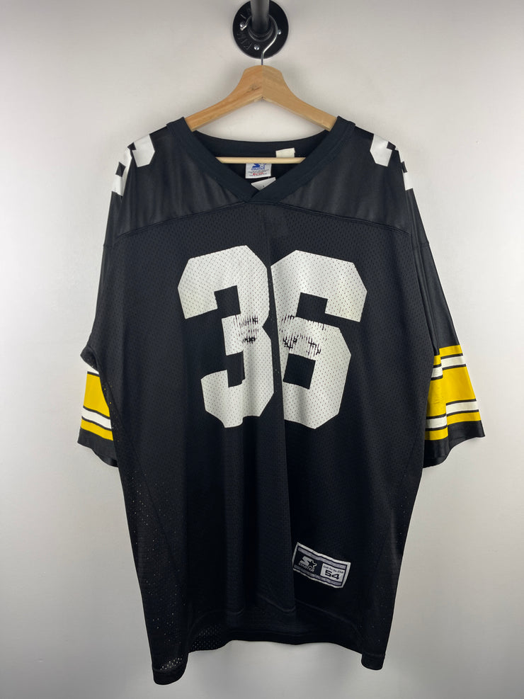 Vintage 90s NFL Starter Pittsburgh Steelers Bettis Black Football Jersey