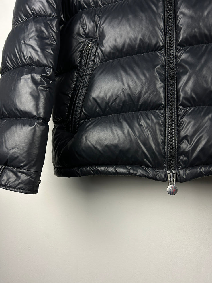 Moncler Maya Giubbotto Down Filled Black Puffer Jacket