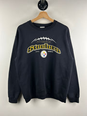 Vintage NFL Pittsburgh Steelers Black Crewneck