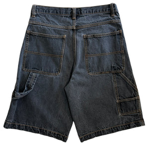 Vintage Y2K Sentico Grey Denim Carpenter Shorts