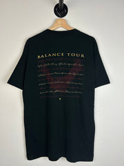 Vintage 90's Van Halen Balance Tour Black Tee