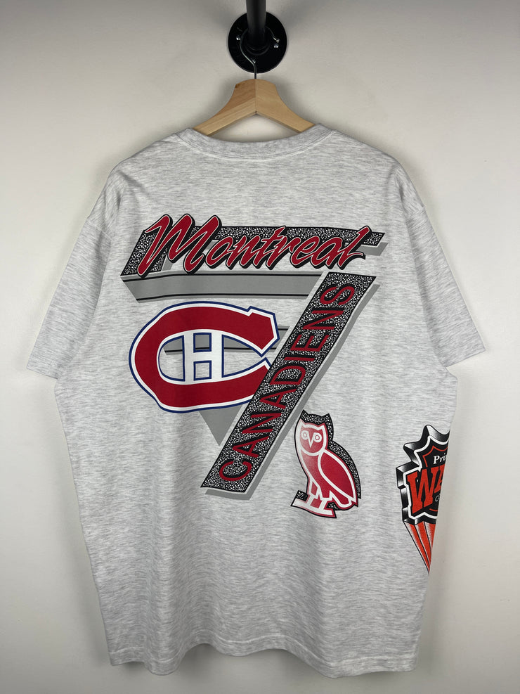OVO NHL Montreal Canadiens Ash Heather Grey Tee