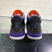 Jordan 3 Black Court Purple