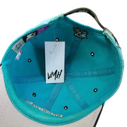 Vintage 90s NBA Starter Vancouver Grizzlies Faded Leather Strapback Hat
