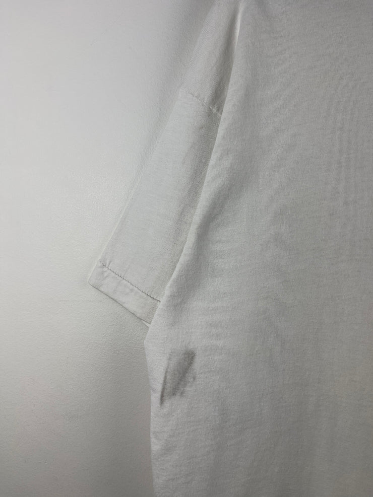 Vintage 90s Marlboro Unlimited Train White Tee