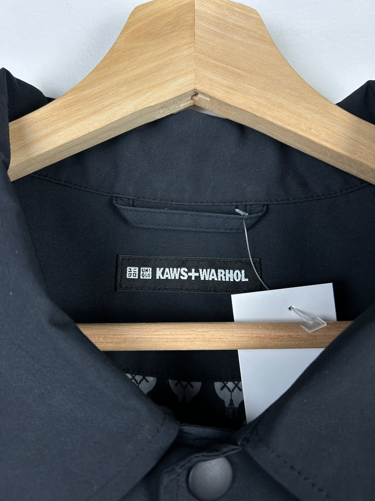 Kaws Warhol Coaches Black Jacket