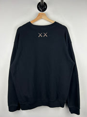 Kaws Companion Black Crewneck