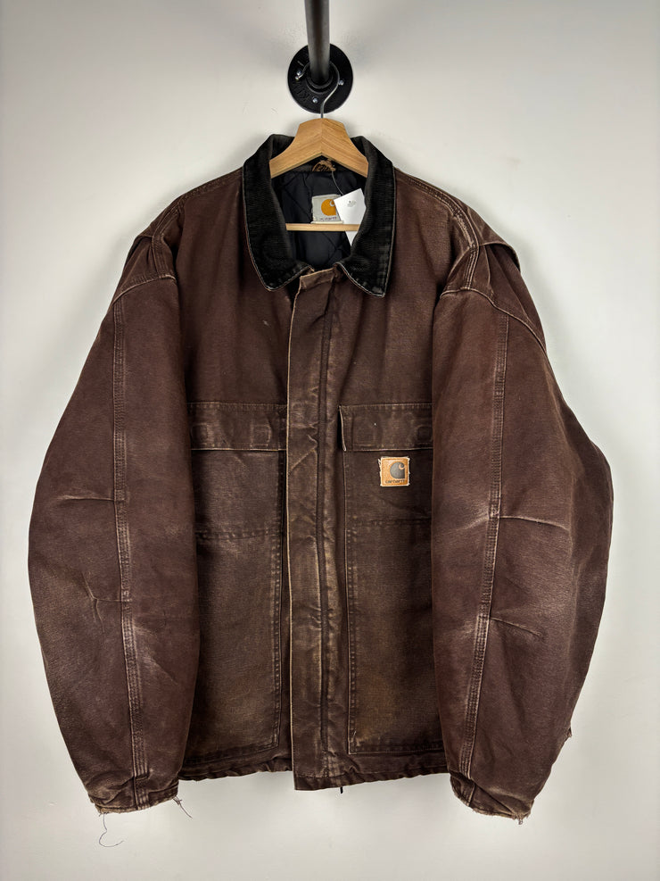 Vintage Carhartt Arctic Faded Brown Jacket