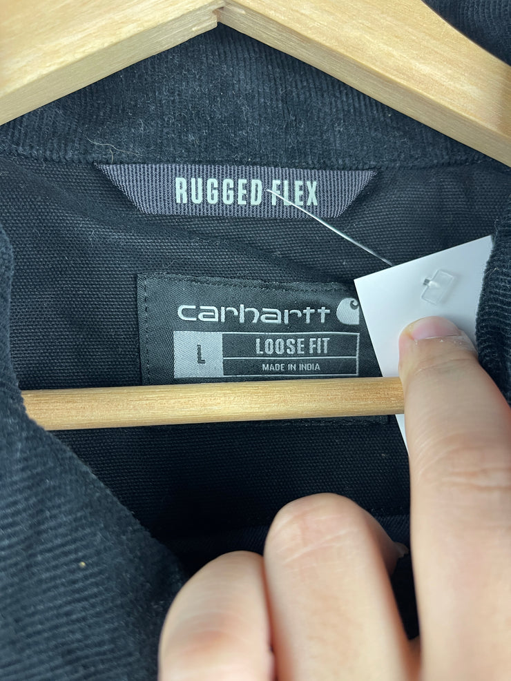 Carhartt Detroit Black Cropped Work Jacket